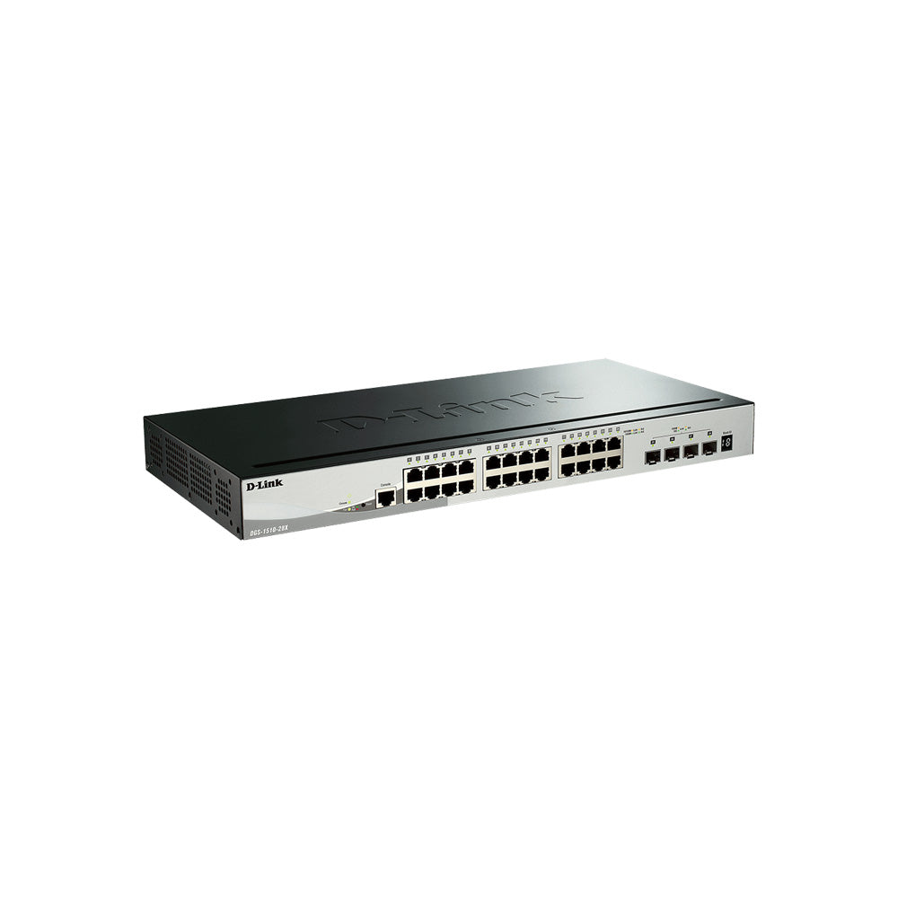 D-Link DGS-1510-28X - Vista oficial