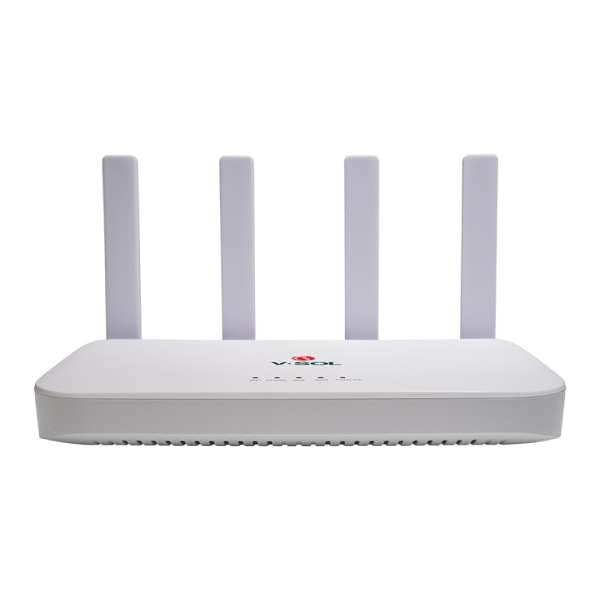 V-SOL ONT GPON/EPON V2804AX18 SC/APC 4xGE WiFi6 AX1800 - foto 3