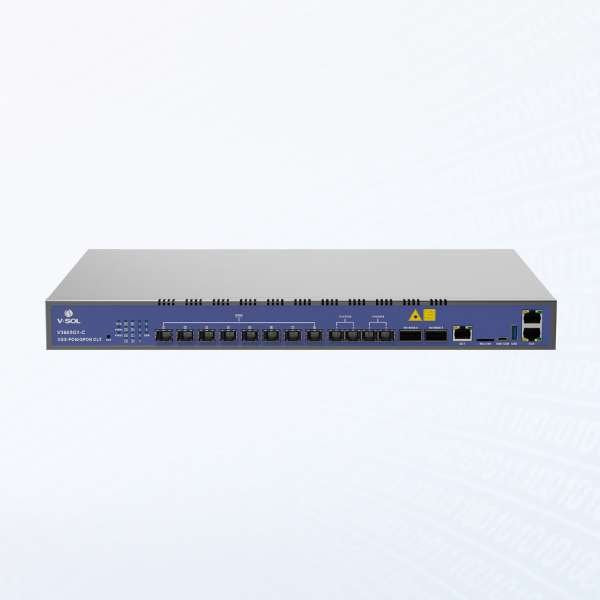 VSOL OLT XG(S)PON V3600G1-C 8*10GPON/10GSPON+4*10/25G+2*50/100G 2*FUENTE AC (NO INCLUYE MODULOS PON)