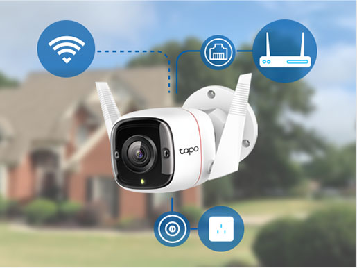 TP-Link Tapo C310 - Ranura para Tarjeta MicroSD y Almacenamiento Local Seguro