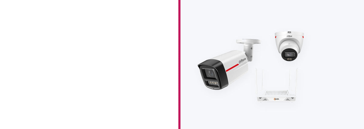Camaras Dahua y router CDATA